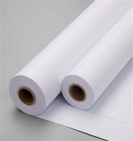 Rouleau de papier journal blanc pour traceur, idéal pour les usines de confection