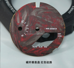 Nouvelle arrivée pièces de montre personnalisées modifiées cadran de montre en fibre de carbone de haute qualité pour GA2100 <span class=keywords><strong>GM2100</strong></span> - Product Image 2