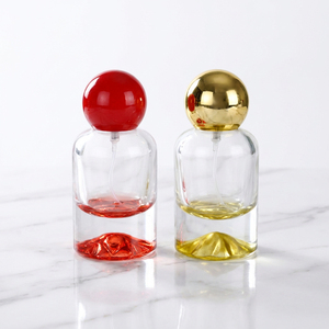 New Arrivals Circular 30ml 50ml 100ml Fine <b>Mist</b> Spray Parfum Perfume <b>Bottle</b> Luxury Perfume Glass <b>Bottles</b> With Resin Lid - Product Image 3