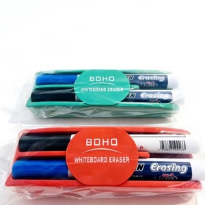 แปรงลบกระดานไวท์บอร์ดแม่เหล็กราคาประหยัด พร้อมที่ใส่ปากกาไวท์บอร์ด - Product Image 3