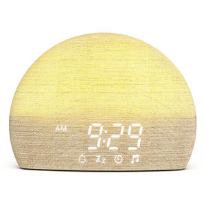 Máquina <span class=keywords><strong>de</strong></span> Ruido Blanco Moderna para Bebés con 7 Colores <span class=keywords><strong>de</strong></span> Luz, Reloj Despertador Electrónico, Terapia <span class=keywords><strong>de</strong></span> Sueño, Relajación Digital, Calendario Nocturno - Product Image 1