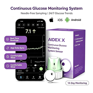<span class=keywords><strong>Capteur</strong></span> <span class=keywords><strong>de</strong></span> surveillance continue du glucose JYTOP, 15 jours, étanche, sans piqûre au doigt, moniteur <span class=keywords><strong>de</strong></span> glucose pour diabétiques - Product Image 3