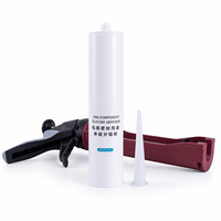 Silicone RTV industriel 300 ml prêt à l'emploi pour le collage et l'isolation, silicone non-affaisseur pour équipements de télécommunications, silicone durable
