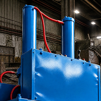 Presse à balles hydraulique verticale de 30 tonnes pour le recyclage des métaux, compacteur à double cylindre pour les déchets d'aluminium et d'acier