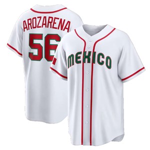 Jersey de México de Alta Calidad de Randy Arozarena # 56 Alejandro Kirk # 30 <span class=keywords><strong>Duran</strong></span> # Uniforme de Béisbol Cosido de 16 Puntadas, Ropa Deportiva Cómoda - Product Image 3
