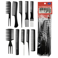 Équipement et fournitures de barbier, accessoires de salon, fabrication professionnelle, ensembles d'outils, peignes pour hommes, ensemble de peignes