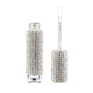 <b>Lip</b> Gloss Tube Rhinestone Studded Empty Cosmetic Packaging Customizable Jiangsu Origin Liquid Form OPP Bag - Product Image 3