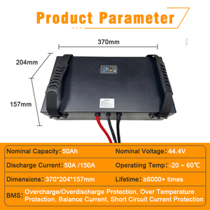 OEM Lipo NCM Pin 44.4V 29.6V 60Ah 63ah 65Ah 78ah 12s1p 12s2p 12s3p 8s1p 8s2p 8s3p với I2C urat RS485 cho robot UAV ugv - Product Image 5