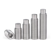 Edelstahl 304 Sechskant-Set-Schrauben für CNC-Maschinenwellen mit Keilnut – Industrielle Befestigungsteile