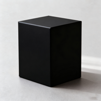 Set di Scatole in Cartone Riciclabile e Riutilizzabile per Diffusore di Aromi, Design Personalizzato con Goffratura 'Precision Sky Earth', Nastro Vuoto