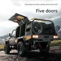 Camionnette télécommandée RC Mn82s 4x4 à l'échelle 1:12 en métal, sous licence officielle, jouet RC