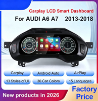 Quadro Strumenti Digitale HD da 12,3 Pollici con Carplay Wireless per Audi A6 A7 C7 2013-2018