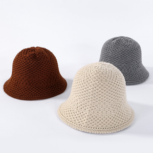 Gorro <span class=keywords><strong>de</strong></span> <span class=keywords><strong>Lana</strong></span> Tejido <span class=keywords><strong>a</strong></span> <span class=keywords><strong>Mano</strong></span> Estilo Noticias Básicas para el Invierno, Cálido, para Mujer Joven - Product Image 1