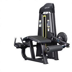 Machine à flexions de cuisses inclinée pour les ischio-jambiers, à résistance sélectionnable, pour usage commercial en salle de sport et à domicile, machine de musculation robuste pour les cuisses - Product Image 1