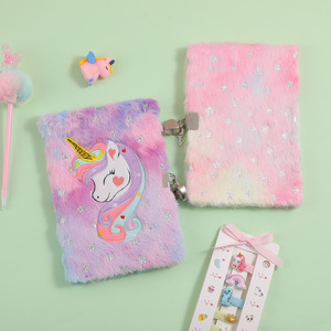 Dễ Thương Sang Trọng Gấu A5 Nhật Ký Kawaii Máy Tính Xách Tay Với Khóa Cho Bts Quà Tặng - Product Image 5