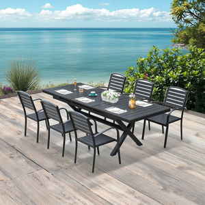 Mới nhất thiết kế nhôm không thấm nước và vật liệu gỗ nhựa Stretchable bảng ngoài trời - Product Image 6