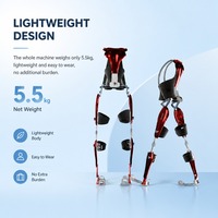 Exosquelette passif durable AIglobal pour la mobilité intérieure/extérieure, assurant la manipulation sécurisée d'objets lourds de 30 kg par les travailleurs