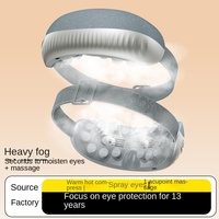 Masajeador de Ojos Transfronterizo con Compresa Caliente, Bluetooth, Presión de Aire, Tipo Máscara Protectora, Conector Tipo-C, Batería de 1000mAh, Función Musical