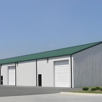 Bâtiment d'usine préfabriqué de grande taille en structure acier industrielle de haute qualité, de style chinois, pour application en entrepôt