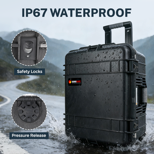 Valise de transport d'équipement antichoc et étanche, en plastique PP, portable, fabriquée en usine - Product Image 4