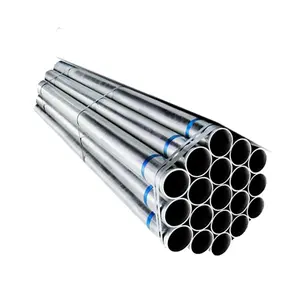 Tubulação de aço galvanizada de 8 "redonda gi