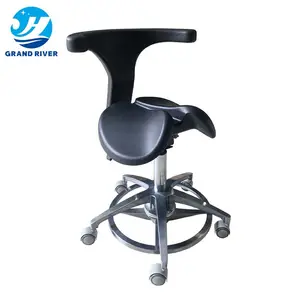 Chaises de tabouret pivotantes, équipement de Massage professionnel, selle de travail dentaire, dossier Simple, élévateur, tabouret rotatif