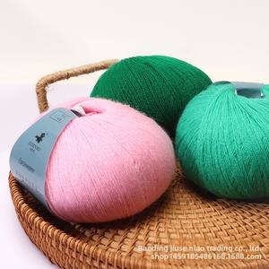 Fil <span class=keywords><strong>de</strong></span> plumes d'oiseau neuf couleurs, fait main, pour tricot, motif blanchi, écharpe, pull, couverture jacquard, <span class=keywords><strong>pelote</strong></span> - Product Image 5