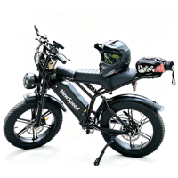 Vélos électriques à prix de gros, 7 vitesses, 20 pouces, Fat Bike V20 PRO, vélo électrique pour adultes, vélo électrique à pneus larges, vélos hybrides V20 Fatbike