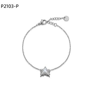 สร้อยข้อมือแฟชั่น P2103 สำหรับผู้หญิง เครื่องประดับคุณภาพสูง - Product Image 1