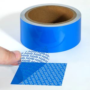 Fabrication 25 #   50 #   Autocollant de sécurité avec logo personnalisé, étiquette VOID, sceau anti-effraction, autocollant de garantie - Product Image 4