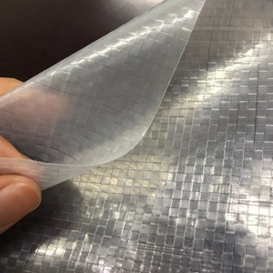 Film de protection contre la pluie en tissu tissé PE stabilisé aux UV, découpe <span class=keywords><strong>pour</strong></span> la ventilation des fruits, bâche de <span class=keywords><strong>serre</strong></span>, bord renforcé, œillets - Product Image 1