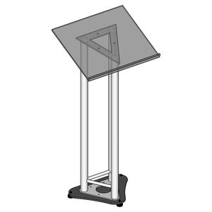 Podio de baile de aluminio para <span class=keywords><strong>Bar</strong></span>, 50kg, diseños de púlpit para Iglesia - Product Image 1