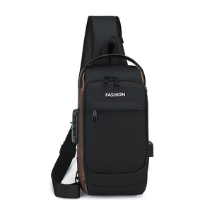 Cross Body Bag For Men Nylon Anti Theft Sports Chest Bag Breathable Solid Color Leisure Travel Spring 2026 - Product Image 4