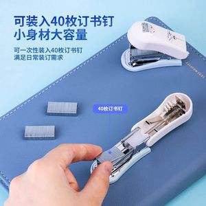 Deli Mini Stapler 0352 24/6 Size Portable Student Use - Product Image 2
