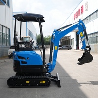 Mini-excavatrice 1 tonne à chenilles, prix abordable, livraison gratuite, de fabricants chinois, à vendre