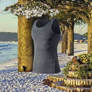 เสื้อยืดแขนสั้นสำหรับผู้ชายใส่ในฤดูร้อนระบายอากาศได้ดีปักลายผ้าเนื้อละเอียดแห้งเร็ว - Product Image 2