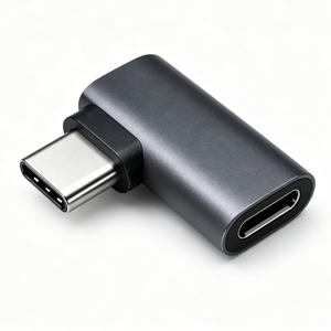 Adaptador USB-C Macho a Hembra de 90 Grados, USB4.0 PD100W DC, Acoplador USB C en Ángulo Nuevo para Laptop, Teléfono, <span class=keywords><strong>Switch</strong></span> - Product Image 5