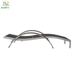 Lit de jour moderne de luxe en aluminium <span class=keywords><strong>pour</strong></span> jardin <span class=keywords><strong>chaise</strong></span> de <span class=keywords><strong>piscine</strong></span> <span class=keywords><strong>chaise</strong></span> de plage extérieure <span class=keywords><strong>pour</strong></span> la plage - Product Image 5