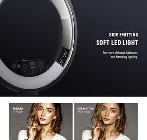 <span class=keywords><strong>Neewer</strong></span> Rl45b 18 pouces Edge Lit <span class=keywords><strong>Ring</strong></span> <span class=keywords><strong>Light</strong></span> avec trépied 45w 18 "Slim Edge Lit <span class=keywords><strong>Ring</strong></span> <span class=keywords><strong>Light</strong></span> - Product Image 4