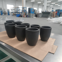 Creuset en graphite personnalisé de 1 kg, 2 kg, 4 kg, 5 kg, 10 kg pour four de fusion de l'or et de l'argent