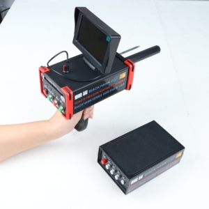 Roter Black Hawk II Metalldetektor mit Großem LCD-Bildschirm, 3D, Großer Reichweite zum Aufspüren von Schätzen, Gold, Silber, Kupfer und Edelmetallen - Product Image 4