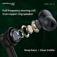 Konfulon Produk Terlaris 2022 Earphone & Headphone Headset TWS Gaming Nirkabel LED Headphone Earphone Earbud untuk Ponsel