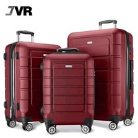 Voyages d'affaires Expansible continuez la Tirette de sacs Trolley Valise PC Ensemble DE Bagages ABS pour homme