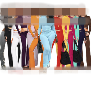 Completo da jogging da <span class=keywords><strong>donna</strong></span> due pezzi S-2XL firmato, set tuta sportiva da <span class=keywords><strong>donna</strong></span> - Collezione 2026 <span class=keywords><strong>all</strong></span>'<span class=keywords><strong>ingrosso</strong></span> - Product Image 2