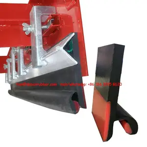 Conveyor Skirtboard Sealing System belt conveyor double seal rubber skirt board