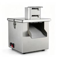 Robot culinaire professionnel en acier inoxydable, trancheuse à légumes, hachoir à carottes et pommes de terre, coupe-granulés, grande ouverture