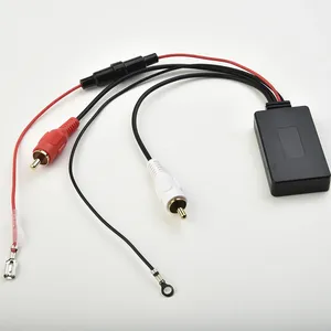 Modulo ricevitore Bluetooth Wireless per auto Bluetooth 5.0 <span class=keywords><strong>musica</strong></span> <span class=keywords><strong>Radio</strong></span> Stereo cavo Audio adattatore 2RCA connettore <span class=keywords><strong>musica</strong></span> AUX adattatore - Product Image 6