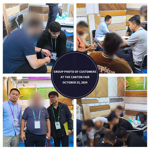 Revêtement de sol stratifié gris brillant pour villas avec considération du meilleur plancher flottant et prix de vente - Product Image 5