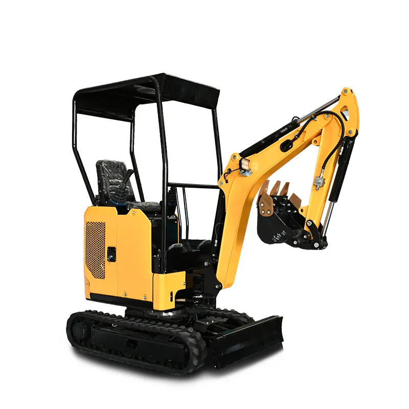 Gratis Verzending China Nieuwe Mini Graafmachines Kubota/Yanmar Motor Kleine Digger Micro Graafmachine 1 Ton Machine Prijzen Te Koop