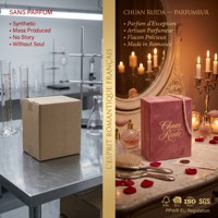 Boîte Cadeau Pliable de Luxe avec Grand Couvercle Rose Logo Personnalisé Papier d'Art Couleur Emballage Recyclable Laminage Mat Boîtes à Fente Utilisation de Bougies